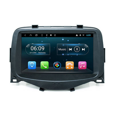 Κίνα 8-ίντσα της Toyota Aygo 2013-2018 αρρενωπός αφής οθόνης πλοηγός ΠΣΤ αυτοκινήτων ακουστικός ραδιο με την καθρέφτης-σύνδεση CarPlay 4G SIM προμηθευτής
