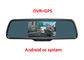 οπισθοσκόπο όργανο ελέγχου καθρεφτών 5 ίντσας με τη ναυσιπλοΐα DVR και ΠΣΤ με το αρρενωπό σύστημα OS προμηθευτής